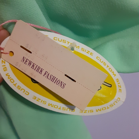 NWT Vintage Mynette Mint Green Jacket Sz 22-C - Picture 3 of 7